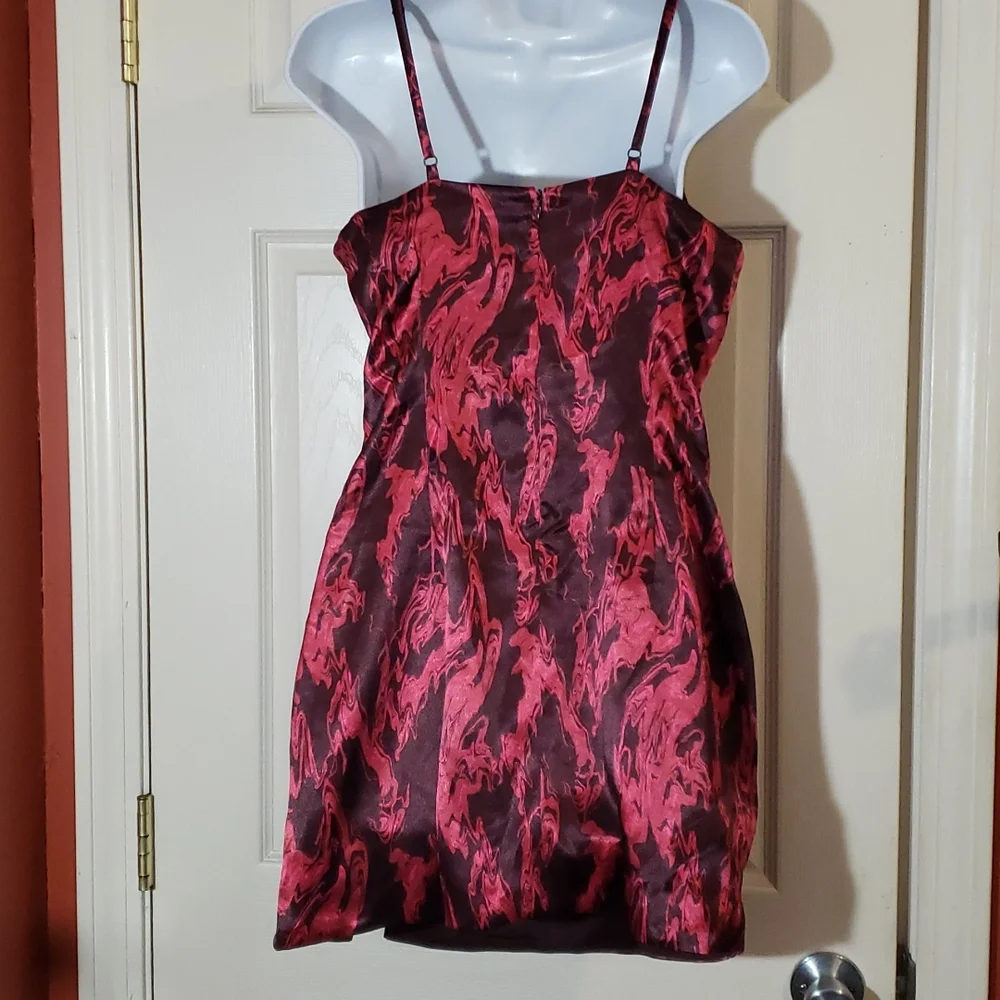 Wild Fable purple spaghetti strap slip mini Dress - Picture 5 of 9